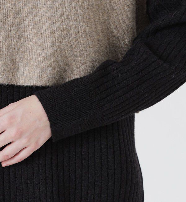  「ZIPニットコンビワンピース」|ワンピース|