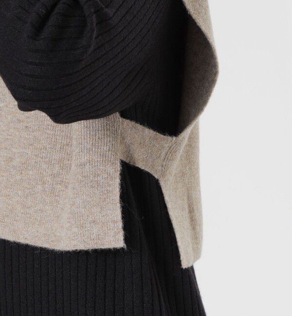  「ZIPニットコンビワンピース」|ワンピース|