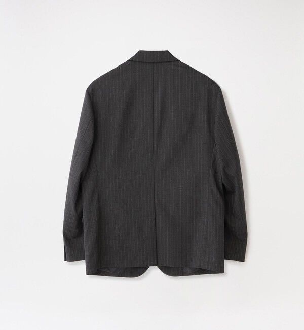  「ストライプワイドジャケット」|テーラードジャケット|