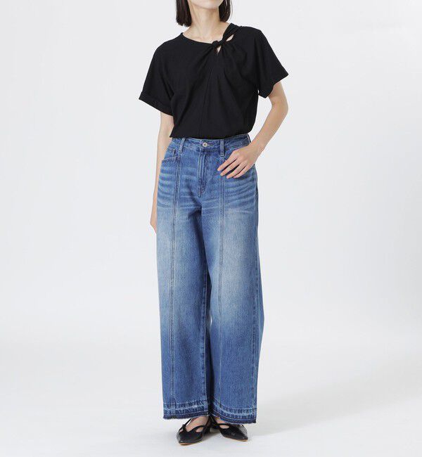  「フロントノットTシャツ」|Tシャツ・カットソー|