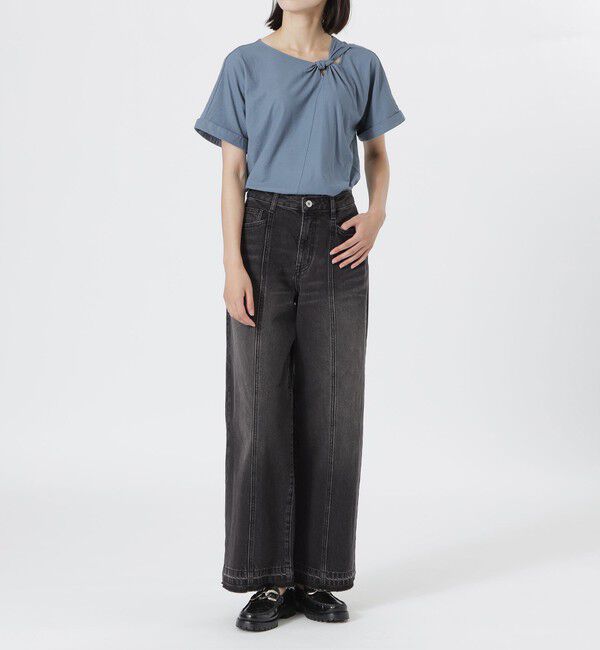  「フロントノットTシャツ」|Tシャツ・カットソー|