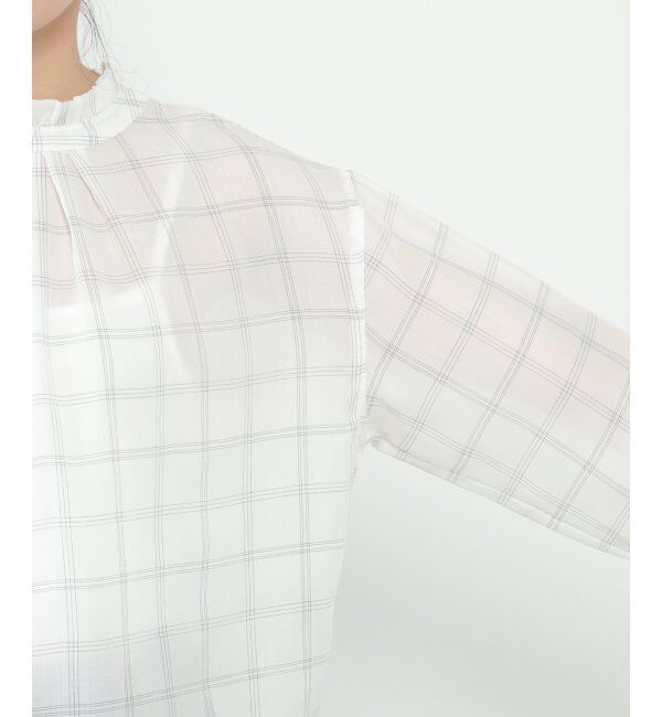 ikka「襟フリル2WAYブラウス」|シャツ・ブラウス|