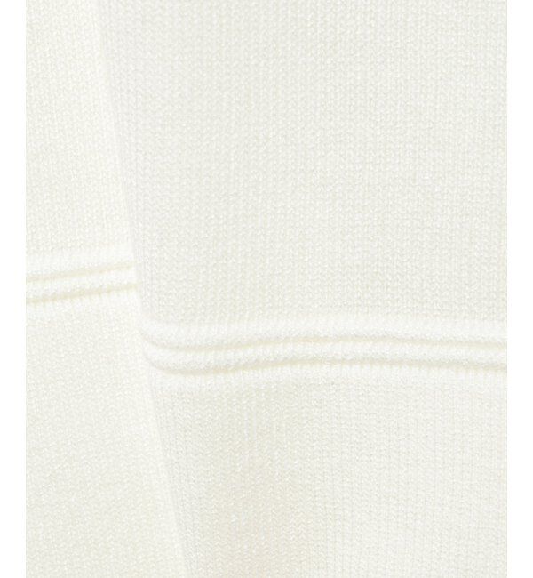 IKKA LOUNGE「【洗濯機で洗える】ウォッシャブルコットンライクニット」|プルオーバー|