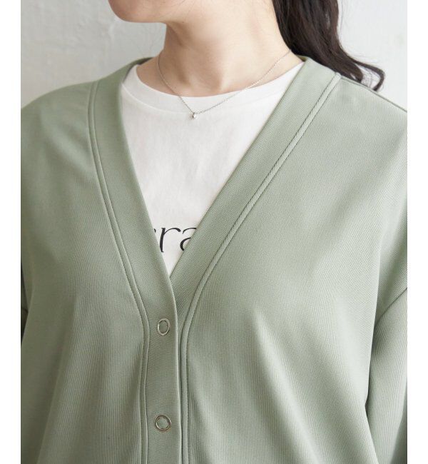 ikka「スポンディッシュVネックカーディガン」|カーディガン|