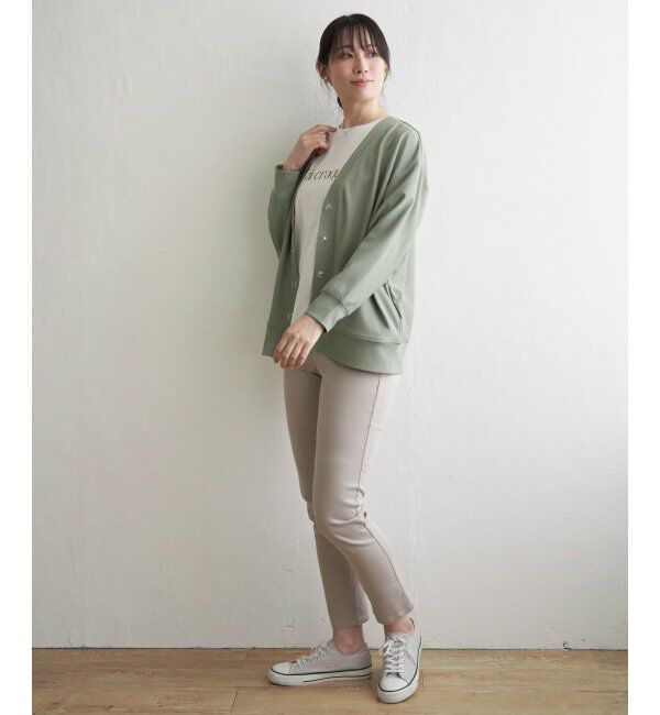 ikka「スポンディッシュVネックカーディガン」|カーディガン|