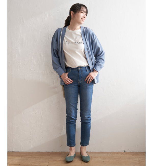 ikka「スポンディッシュVネックカーディガン」|カーディガン|