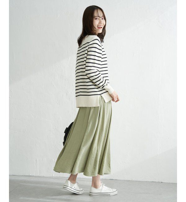 ikka「8枚ハギボリュームスカート」|スカート|