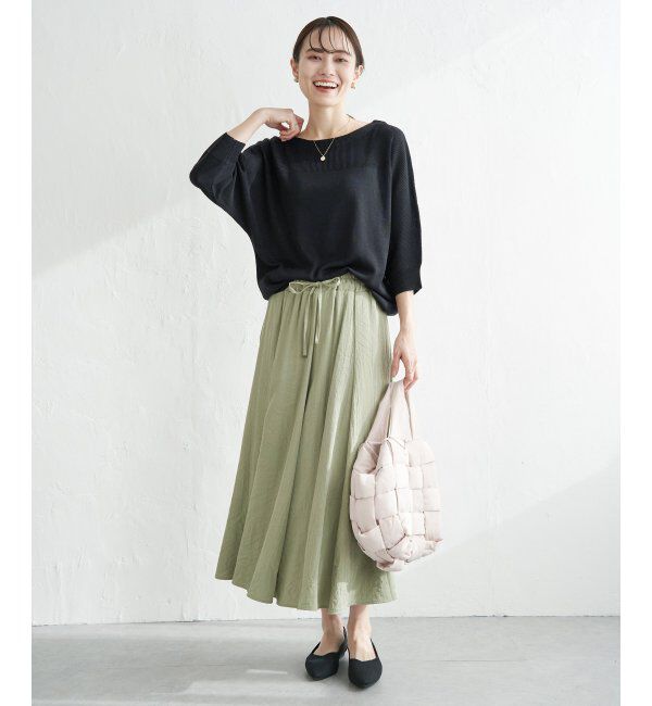 ikka「8枚ハギボリュームスカート」|スカート|