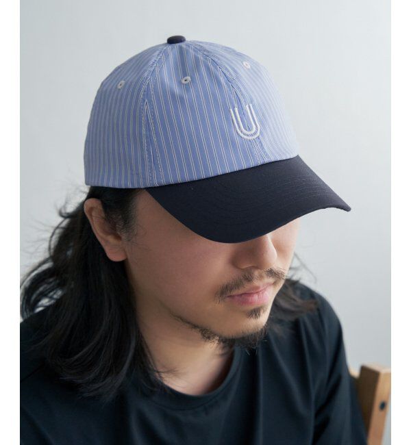 ikka「UNIVERSAL OVERALL ユニバーサルオーバーオール ストライプキャップ」|その他|