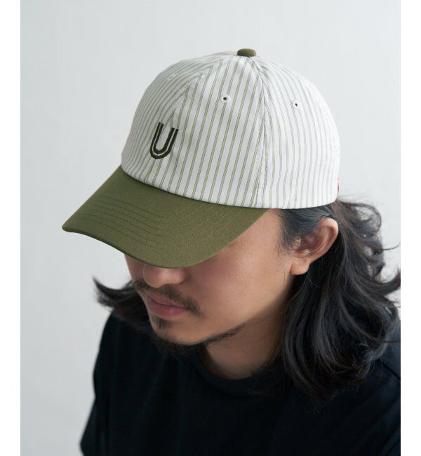 ikka「UNIVERSAL OVERALL ユニバーサルオーバーオール ストライプキャップ」|その他|