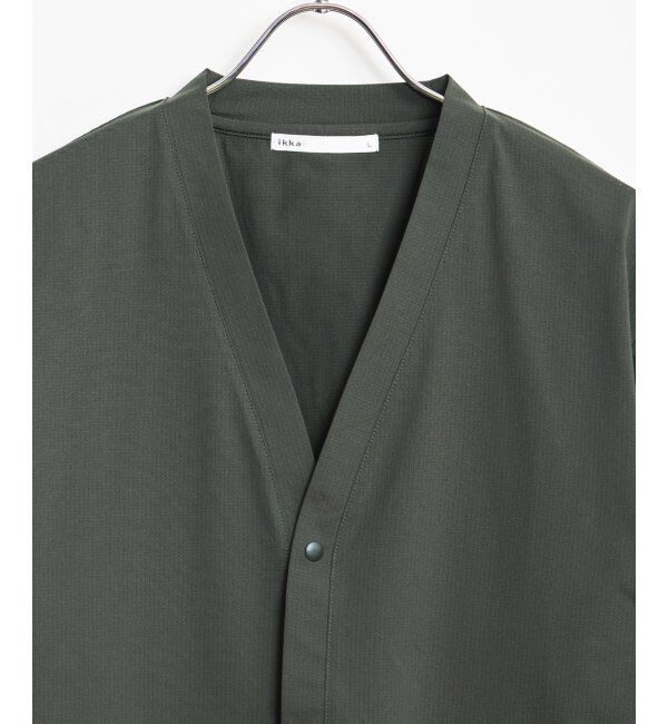 ikka「GOKU楽AIRVネックカーディガン」|カーディガン|