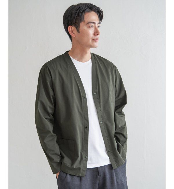 ikka「GOKU楽AIRVネックカーディガン」|カーディガン|