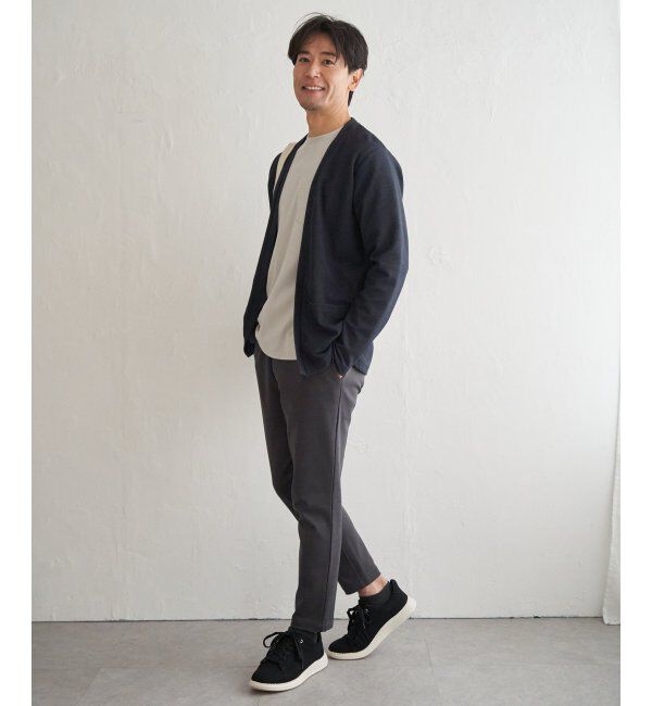 ikka「ＷフェイスＤＲＹカノコカーデ」|カーディガン|