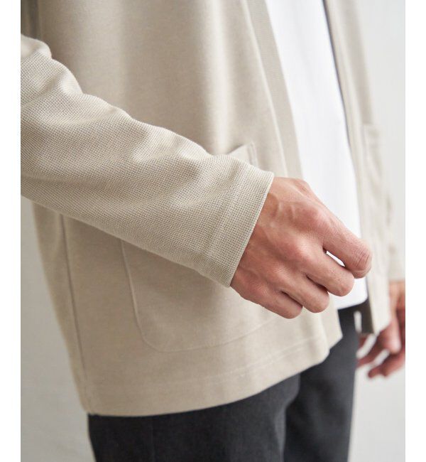 ikka「ＷフェイスＤＲＹカノコカーデ」|カーディガン|