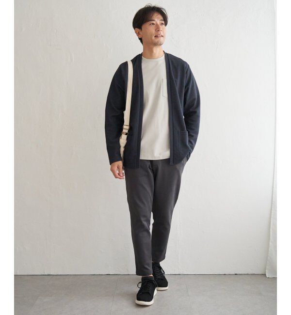 ikka「ＷフェイスＤＲＹカノコカーデ」|カーディガン|