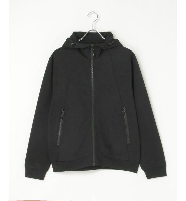 ikka「【イージーケア／吸水速乾】ドライポンチジップパーカ」|カーディガン|