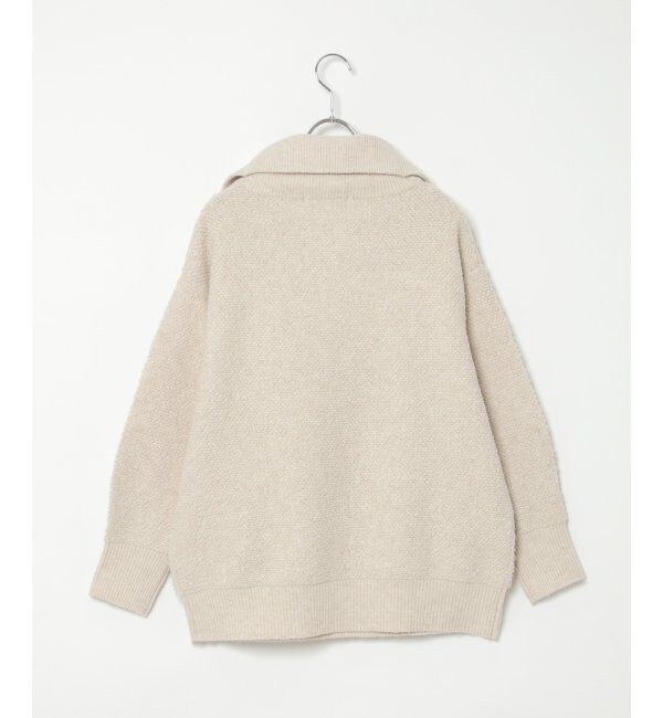 Lbc with Life「ループヤーンハーフジッププルオーバー」|カーディガン|