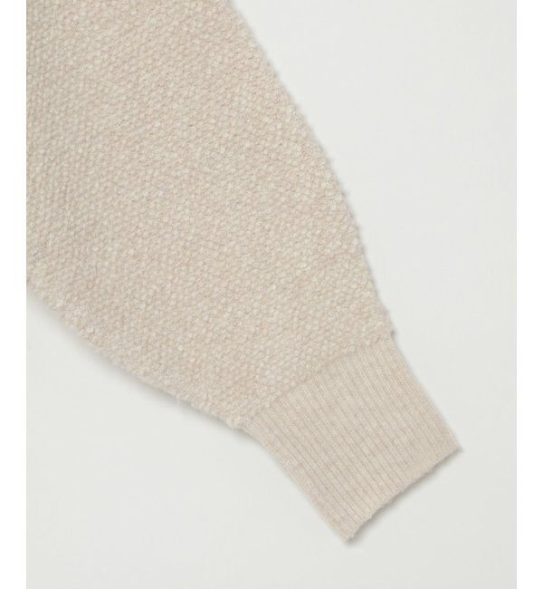 Lbc with Life「ループヤーンハーフジッププルオーバー」|カーディガン|