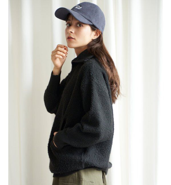 Lbc with Life「ループヤーンハーフジッププルオーバー」|カーディガン|