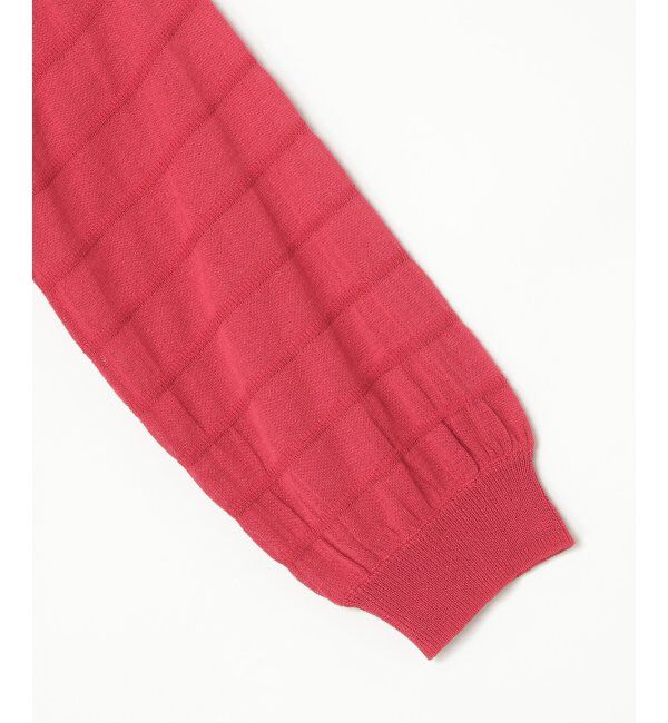 Lbc with Life「スリーブシャーリングシアーニット」|カーディガン|