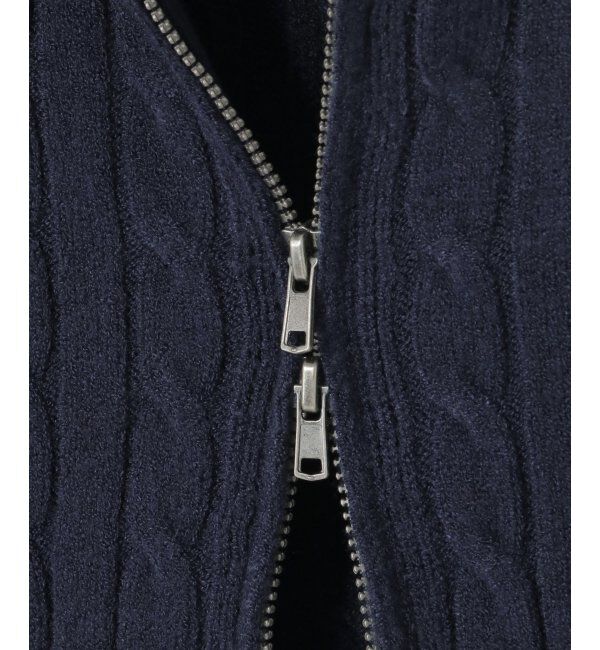 VENCE share style「BEVERLY HILLS POLO CLUB ケーブル編みポロカーデ」|カーディガン|