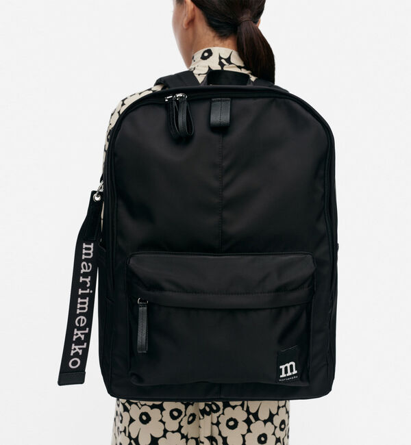 Marimekko「Zip Top Backpack Solid バックパック」|リュック|