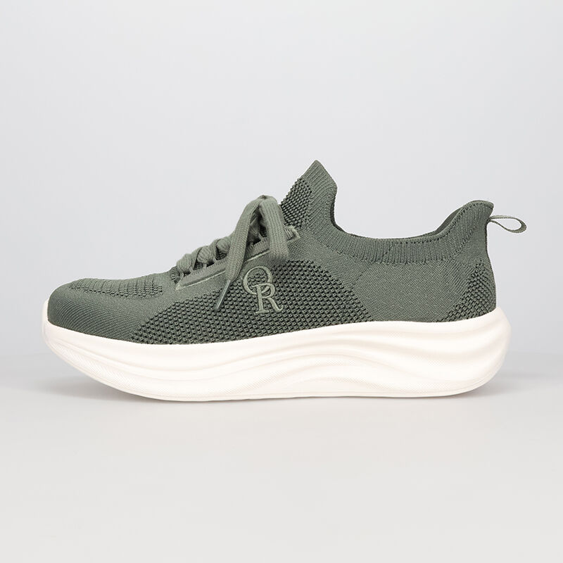 ORiental TRaffic「●2025秋冬新作●【瞬間フィット】ウエーブソールニットスニーカー/OT5704」|スニーカー|