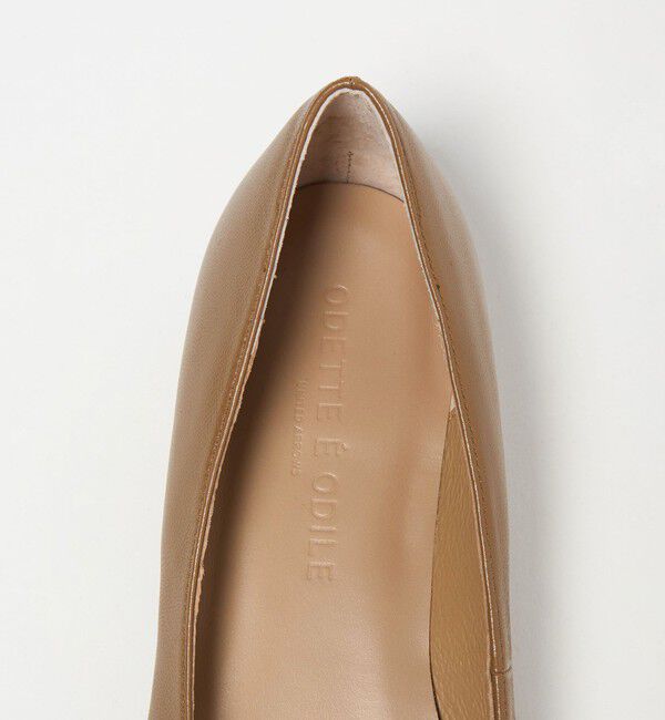 ODETTE E ODILE「レクタングルメタル フラット20&uarr;」|パンプス|