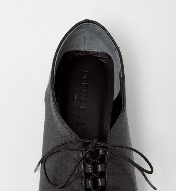 ODETTE E ODILE「ファインレースアップ フラット10&uarr;」|パンプス|