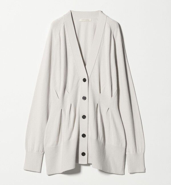 AEWEN MATOPH「＜AEWEN MATOPH＞ウエストタックニットカーディガン ‐ウォッシャブル‐」|カーディガン|