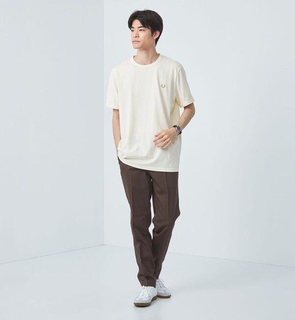 UNITED ARROWS green label relaxing「＜FRED PERRY＞リンガー Tシャツ」|Tシャツ・カットソー|