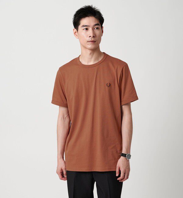 UNITED ARROWS green label relaxing「＜FRED PERRY＞リンガー Tシャツ」|Tシャツ・カットソー|BRICK