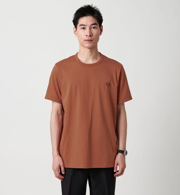 UNITED ARROWS green label relaxing「＜FRED PERRY＞リンガー Tシャツ」|Tシャツ・カットソー|