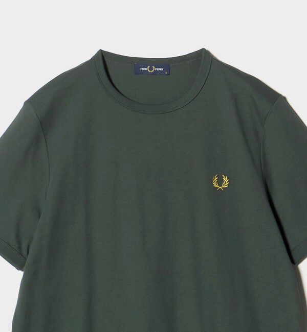 UNITED ARROWS green label relaxing「＜FRED PERRY＞リンガー Tシャツ」|Tシャツ・カットソー|