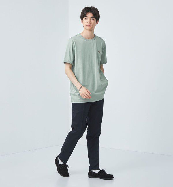 UNITED ARROWS green label relaxing「＜FRED PERRY＞リンガー Tシャツ」|Tシャツ・カットソー|