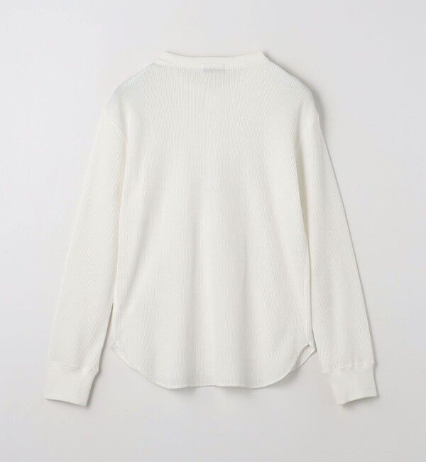 UNITED ARROWS green label relaxing「＜at ease＞ヘンリーネック ワッフル プルオーバー カットソー」|Tシャツ・カットソー|