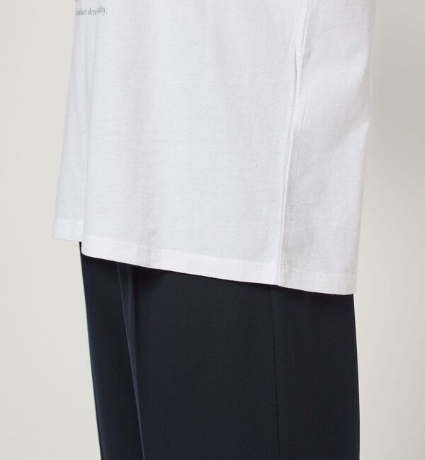 UNITED ARROWS green label relaxing「【WEB限定】＜at ease＞フォトグラフィック ショートスリーブ Tシャツ」|Tシャツ・カットソー|