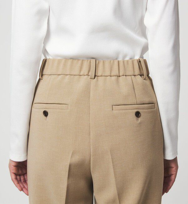 UNITED ARROWS green label relaxing「［size SHORT/TALLあり］Daily Chic セミフレア パンツ」|スラックス|