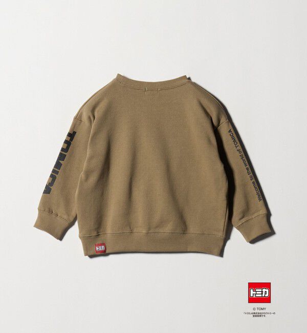 UNITED ARROWS green label relaxing「【別注】＜TOMICA＞袖ロゴ 裏毛スウェット / トレーナー / キッズ  100cm-130cm」|Tシャツ・カットソー|