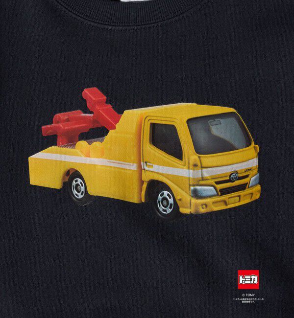 UNITED ARROWS green label relaxing「【別注】＜TOMICA＞袖ロゴ 裏毛スウェット / トレーナー / キッズ  100cm-130cm」|Tシャツ・カットソー|