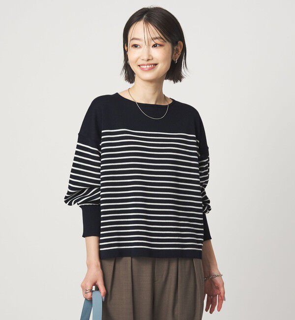 UNITED ARROWS green label relaxing「シャーリー ワイド プルオーバー ニット ウォッシャブル」|ニット・セーター|