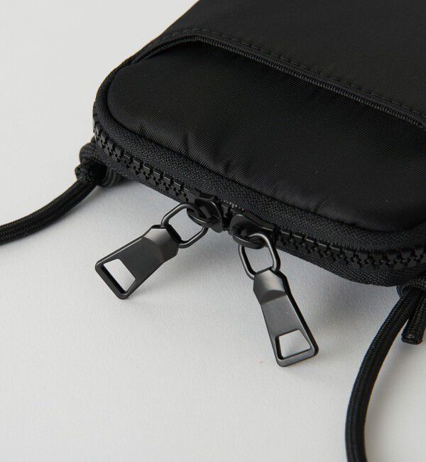 BEAUTY&YOUTH UNITED ARROWS「ポリエステル ジップスリム ウォレットショルダー」|ポーチ|