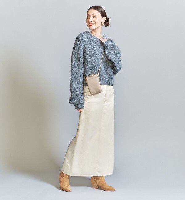 BEAUTY&YOUTH UNITED ARROWS「ポリエステル ジップスリム ウォレットショルダー」|ポーチ|