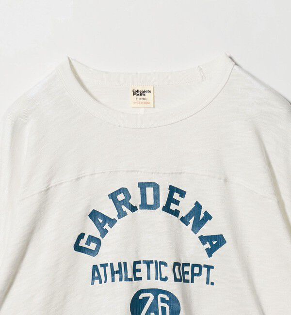 BEAUTY&YOUTH UNITED ARROWS「【別注】＜Collegiate Pacific＞フットボール ロングスリーブTシャツ」|Tシャツ・カットソー|