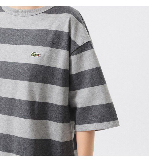 BEAMSBOY「【WEB限定】【別注】LACOSTE / ボーダー ショートスリーブ Tシャツ」|Tシャツ・カットソー|