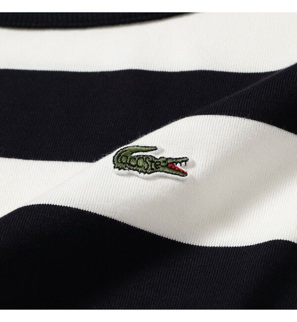 BEAMSBOY「【WEB限定】【別注】LACOSTE / ボーダー ショートスリーブ Tシャツ」|Tシャツ・カットソー|