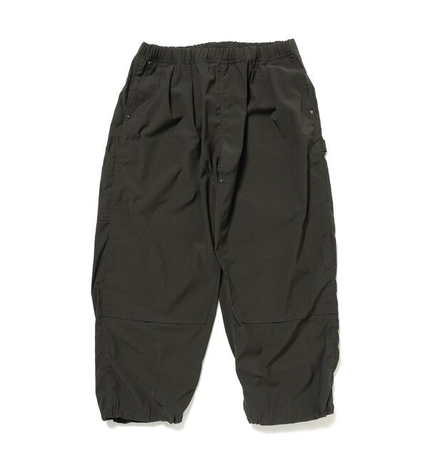 BEAMS「ワイド ダブルニー イージーパンツ」|チノ|CHARCOAL.G