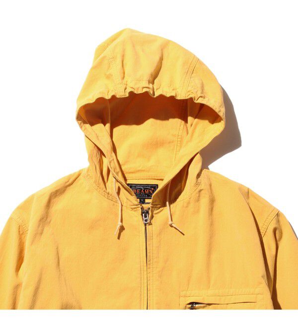 BEAMS PLUS「Anorak High Density Cloth Garment Dye」|ブルゾン・スタジャン|