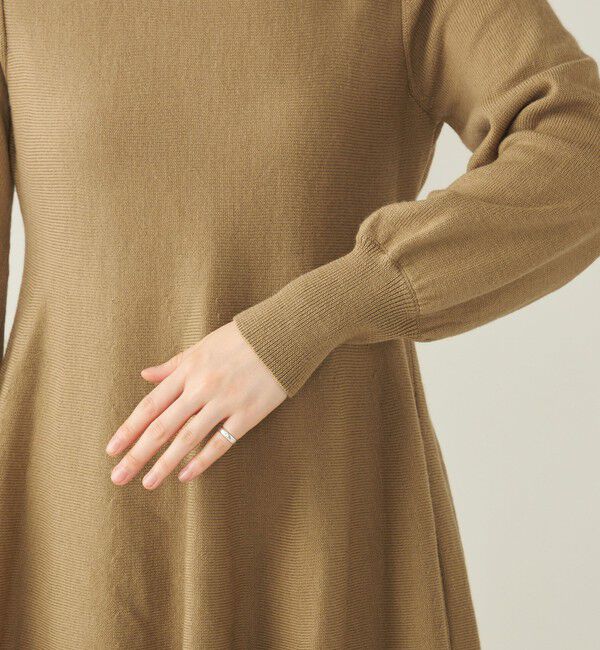 quaranciel「quaranciel:〈手洗い可能〉フレア プルオーバー ＆ Iライン スカート ニット セットアップ」|ニット・セーター|