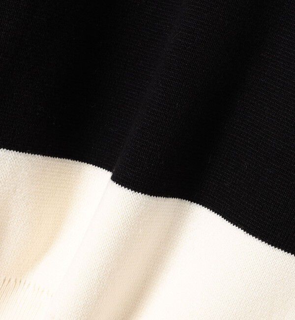 SHIPS for women「〈手洗い可能〉ミラノリブ ワイド ボーダー プルオーバー◇」|ニット・セーター|